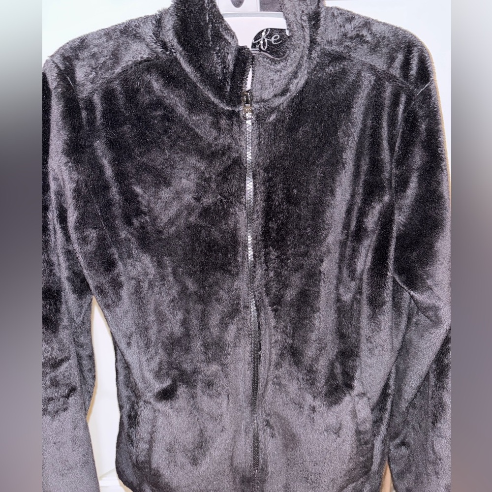 Made for Life Women's Black Fleece Jacket